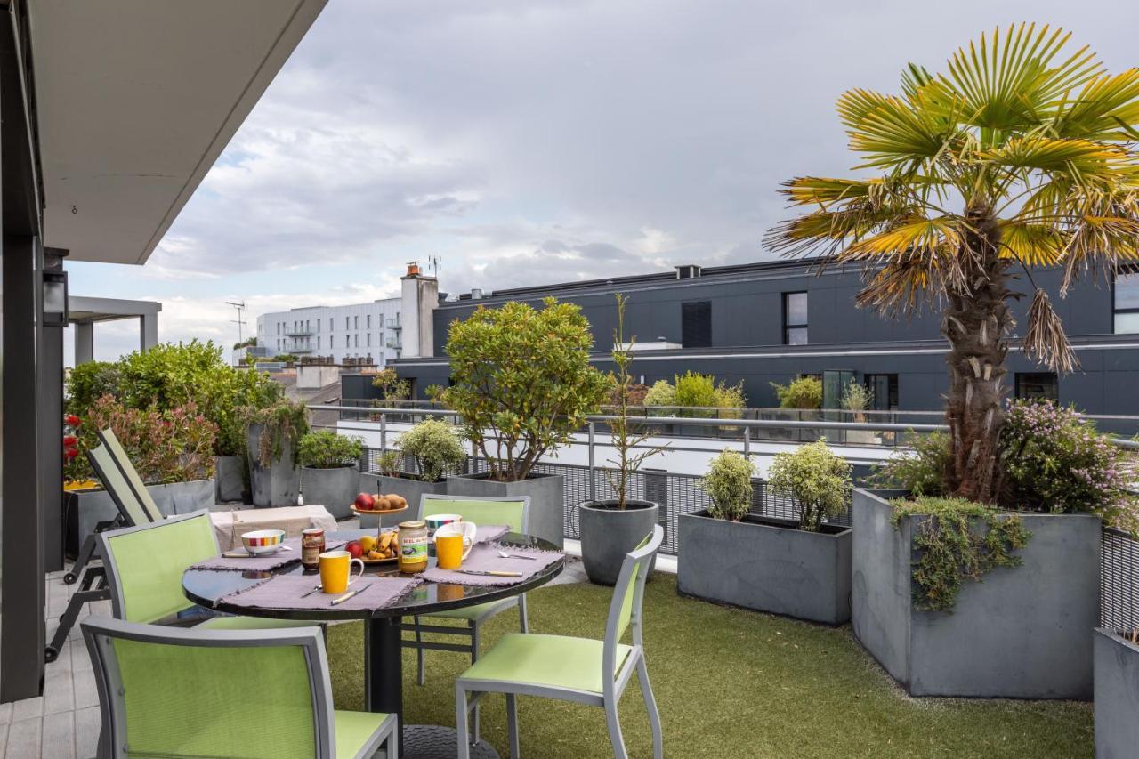 Illanka - Appartement 3 Chambres Avec Parking Et Terrasse Proche Gare Rennes Exterior photo